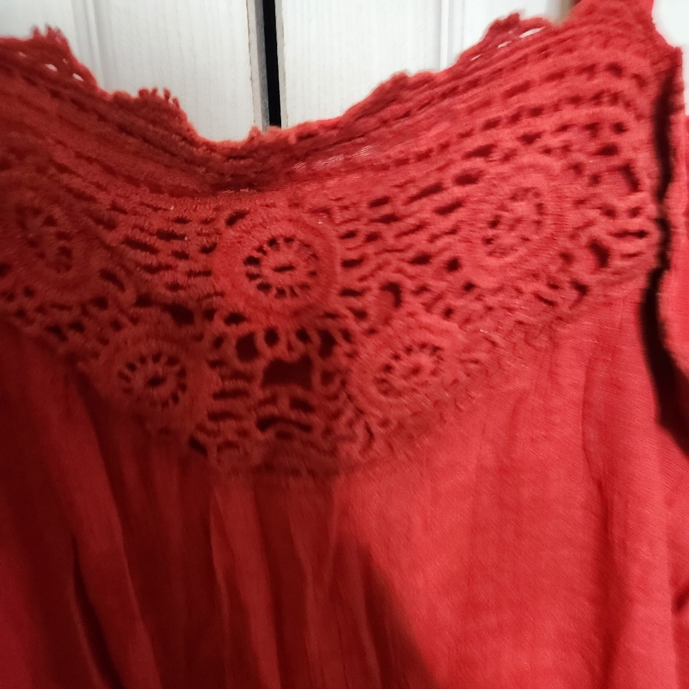 Womens Lace Trim Women’s Top - Picture 6 of 12